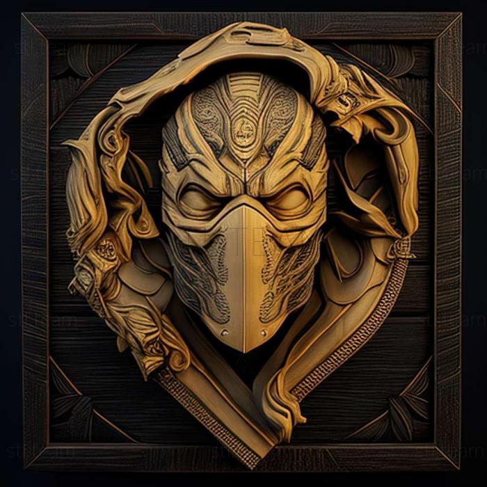 3D модель Гра Mortal Kombat Gold (STL)